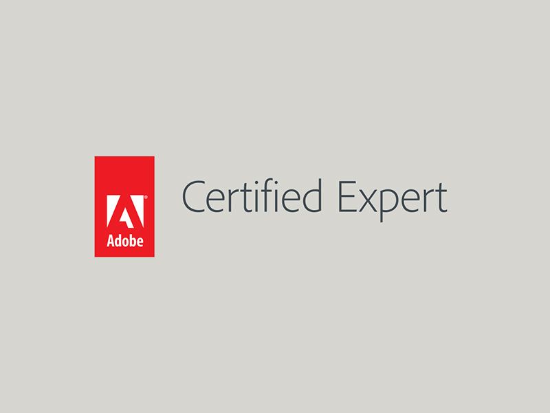 Adobe Certefied Expert